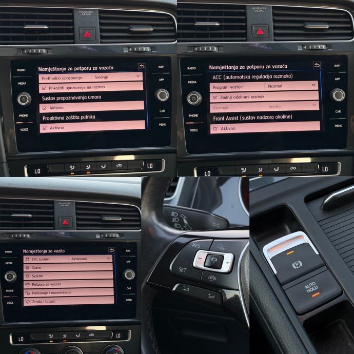 VW Golf 7 1,6TDI VELIKI SERVIS,ACC,PARK PILOT,NOVE GUME,REG.06/2027.!, fotografija 20