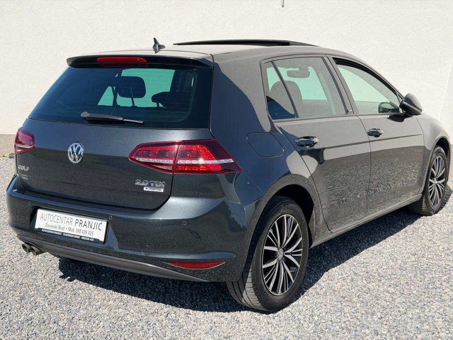 VW Golf 7 2,0 BMT. ALLSTAR/KAMERA/ŠIBER/NAVIGACIJA, fotografija 4