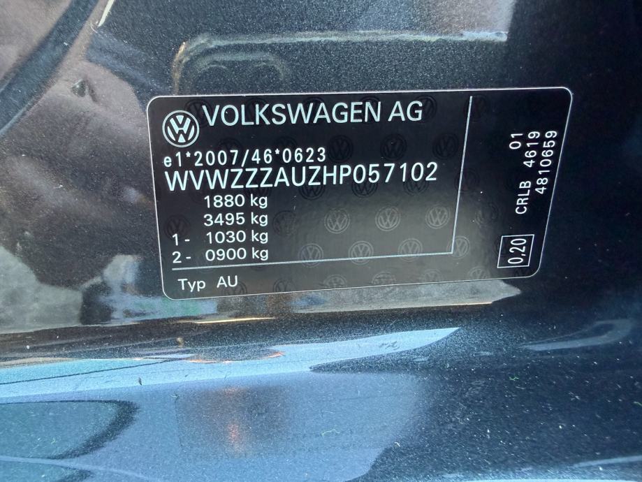 VW Golf 7 2,0 BMT. ALLSTAR/KAMERA/ŠIBER/NAVIGACIJA, fotografija 9