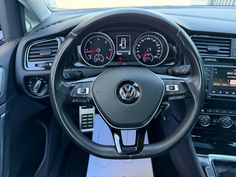 VW Golf 7 2,0 BMT. ALLSTAR/KAMERA/ŠIBER/NAVIGACIJA, fotografija 13