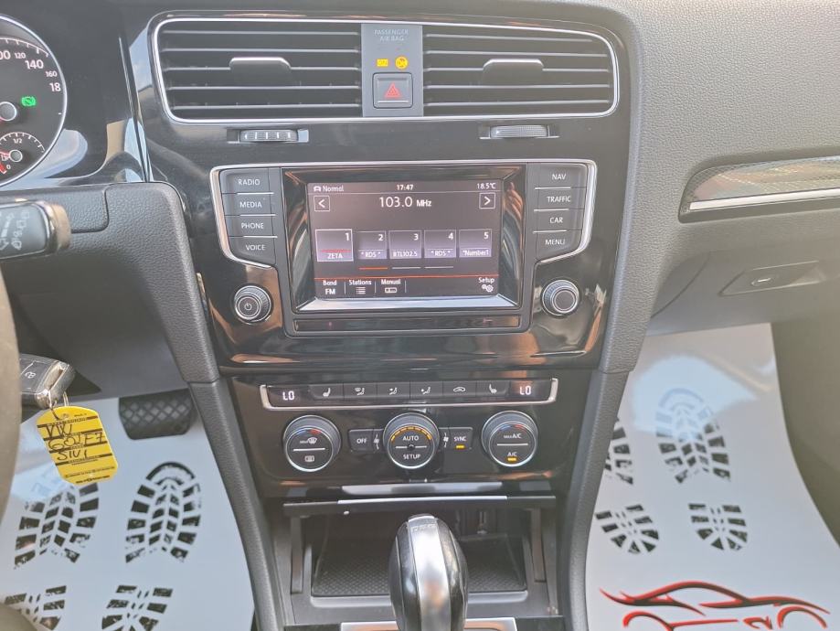 VW Golf 7 2,0 TDI 150KS BTM DSG H.L.KOZA/NAVI.MAS. SJEDALA(‼️AKCIJA, fotografija 20