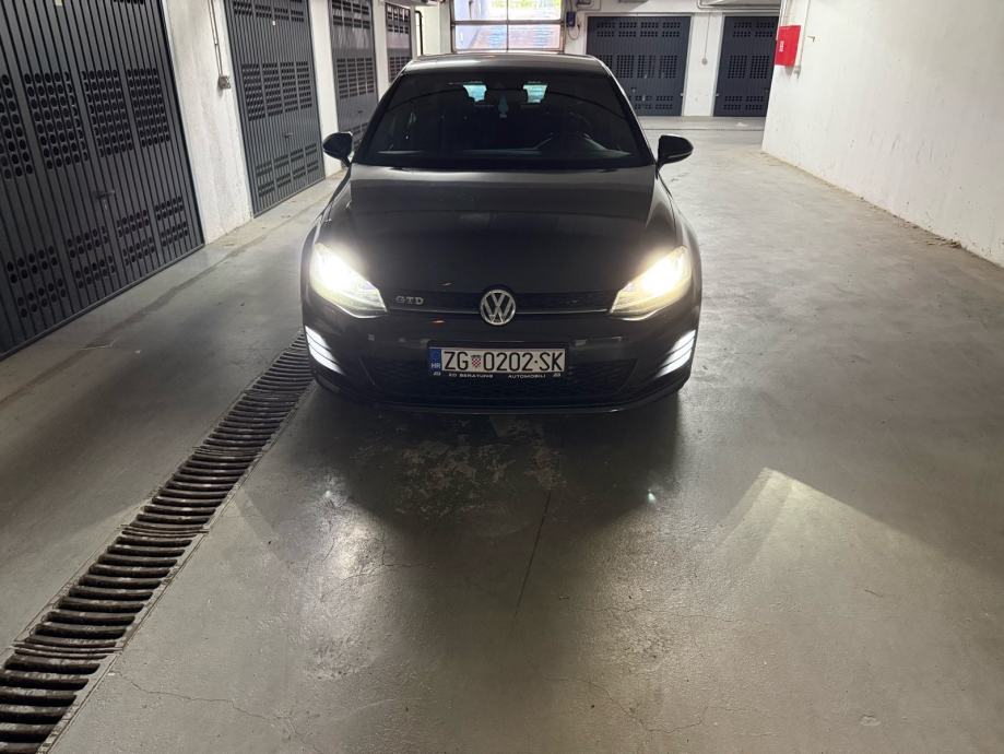 VW Golf 7 2,0 GTD SERVISNA KNJIGA VELIKI SERVIS ODLIČAN 098/9545829, fotografija 12