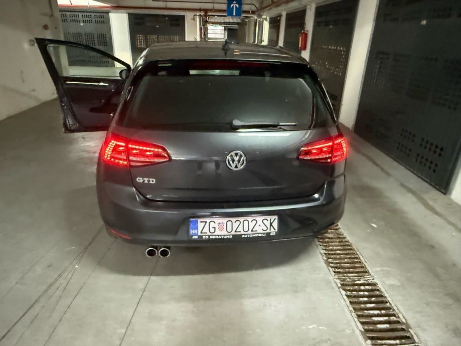 VW Golf 7 2,0 GTD SERVISNA KNJIGA VELIKI SERVIS ODLIČAN 098/9545829, fotografija 13