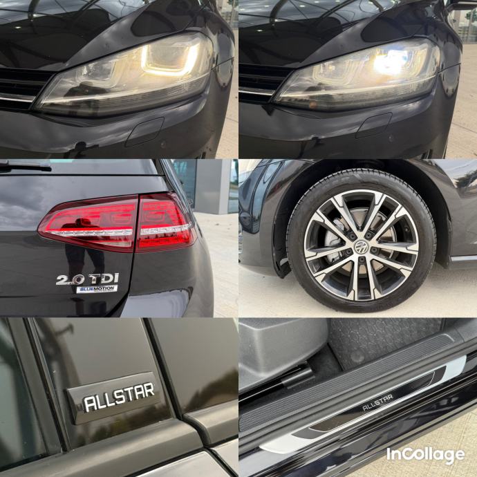 VW Golf 7 2,0 TDI ALLSTAR • NAVI • ACC • LED/XENON • ALU 17 • REG 7/27, fotografija 15