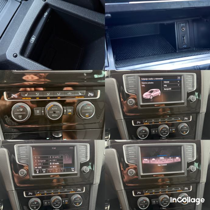 VW Golf 7 2,0 TDI ALLSTAR • NAVI • ACC • LED/XENON • ALU 17 • REG 7/27, fotografija 17