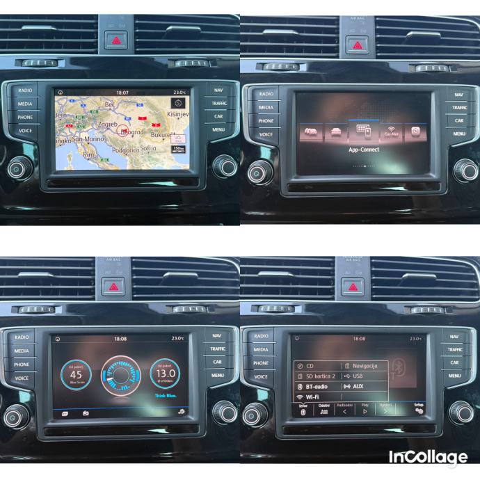 VW Golf 7 2,0 TDI ALLSTAR • LED/XENON• NAVI • ALU 17 • REG 9/27 •, fotografija 15