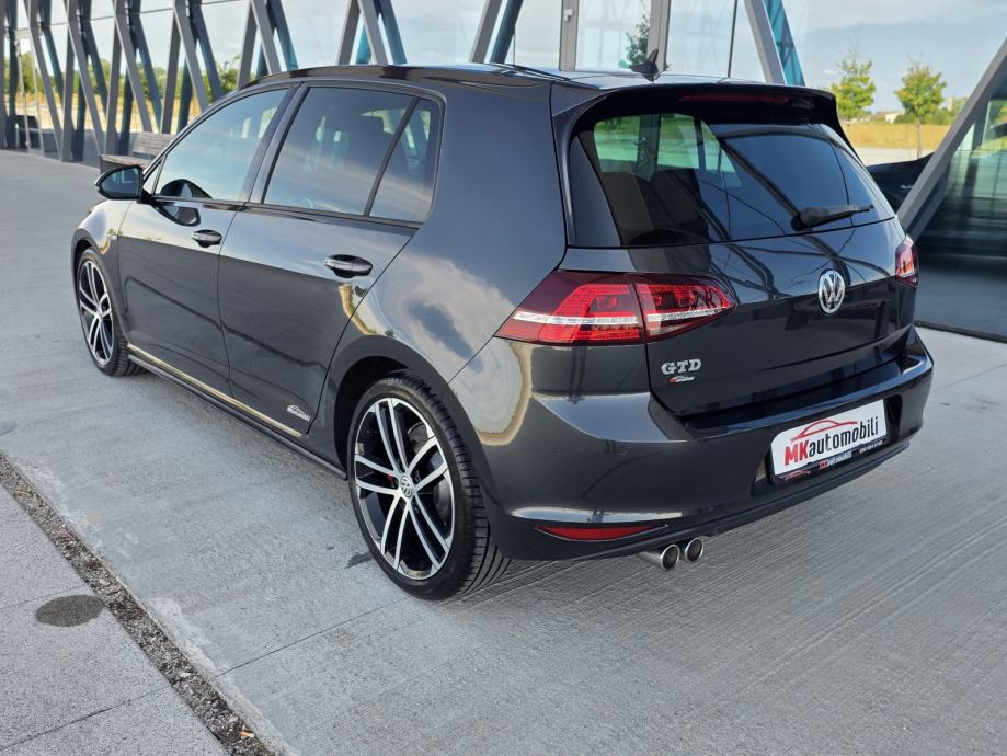 VW Golf 7 2,0 TDI GTD,DSG,ALU 18,NOVE GUME,NAVI,MODOVI VOZNJE, pogled izvana - slika 4