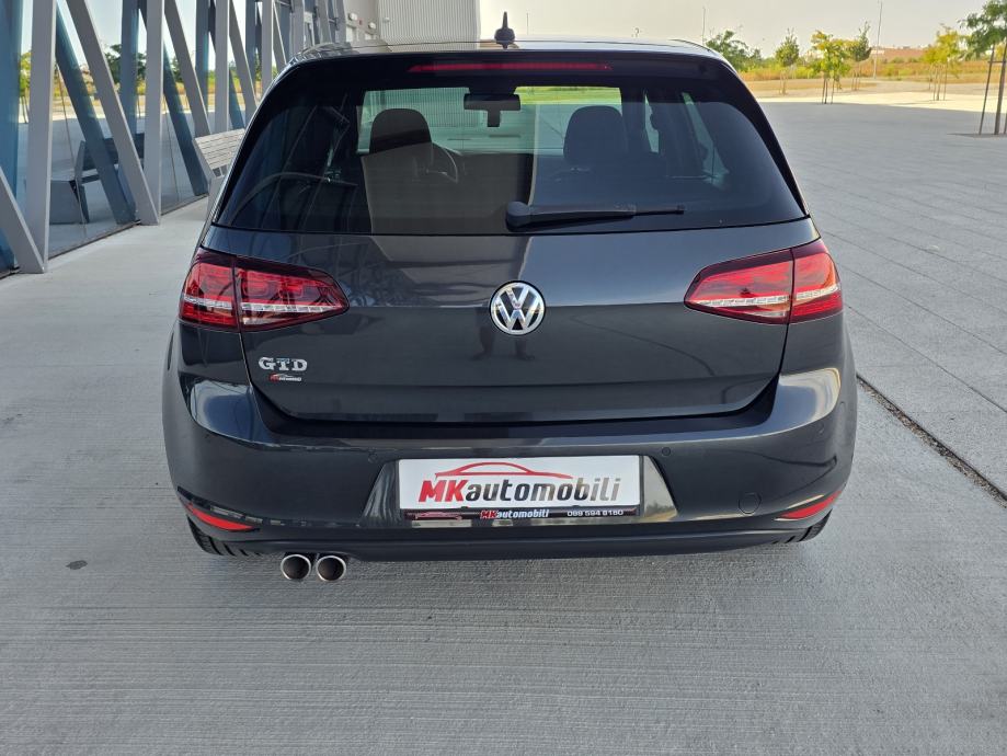 VW Golf 7 2,0 TDI GTD,DSG,ALU 18,NOVE GUME,NAVI,MODOVI VOZNJE, pogled izvana - slika 5