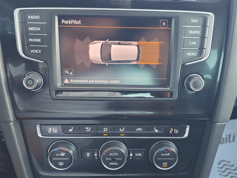 VW Golf 7 2,0 TDI GTD,DSG,ALU 18,NOVE GUME,NAVI,MODOVI VOZNJE, fotografija 13