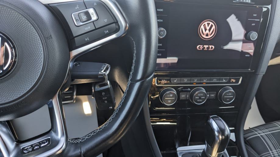 VW GOLF 7 GTD 2.0 TDI DSG, fotografija 12