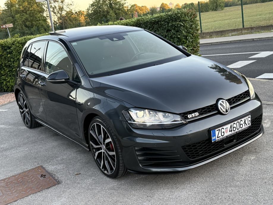 VW GOLF 7 GTD *DSG*PANORAMA*DYN*BIXENON*SERVISNA*, fotografija 20