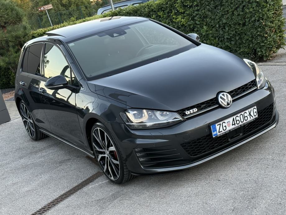 VW GOLF 7 GTD *DSG*PANORAMA*DYN*BIXENON*SERVISNA*, fotografija 14