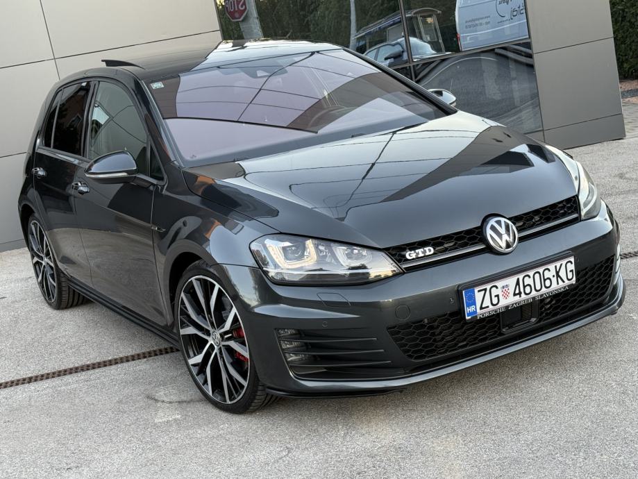 VW GOLF 7 GTD *DSG*PANORAMA*DYN*BIXENON*SERVISNA*, fotografija 3