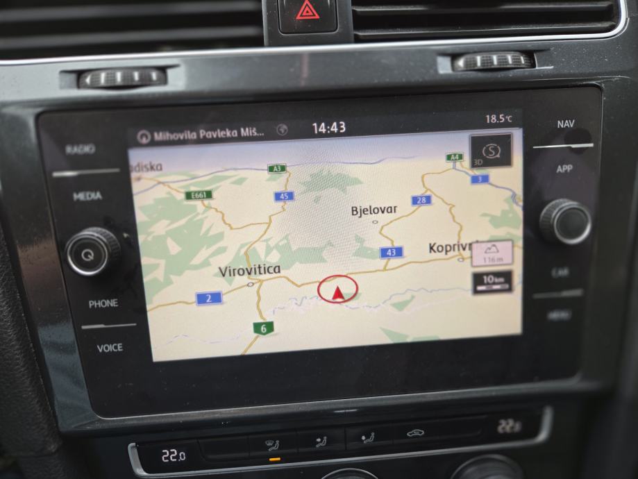 VW Golf 7 Variant 1,6 TDI automatik, fotografija 7