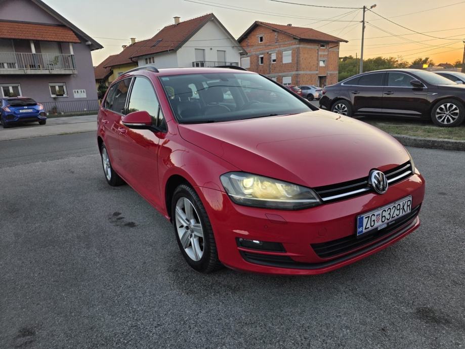 VW Golf 7 Variant 1,6 TDI automatik / XENON, fotografija 2