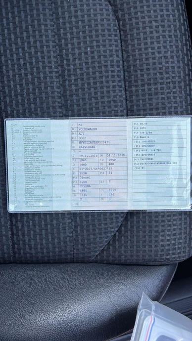 VW Golf 7 Variant 1,6 TDI automatik / XENON, fotografija 20