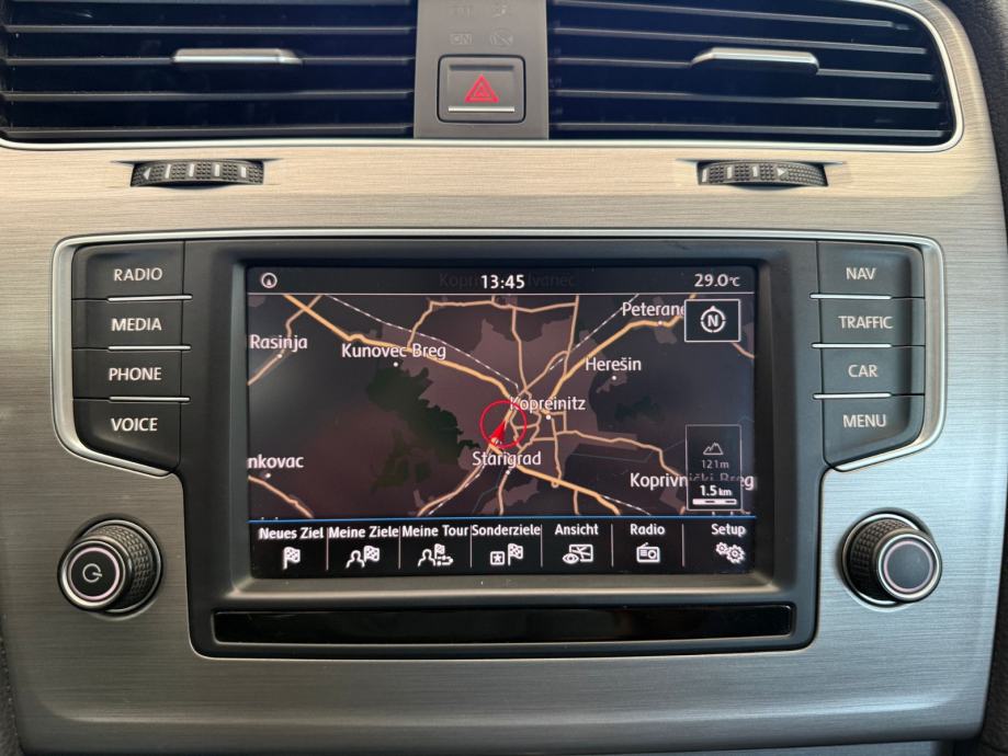 VW Golf 7 Variant 1,6 TDI BMT NAVI PARKIRNI KOŽA ALU MASAŽA, fotografija 11