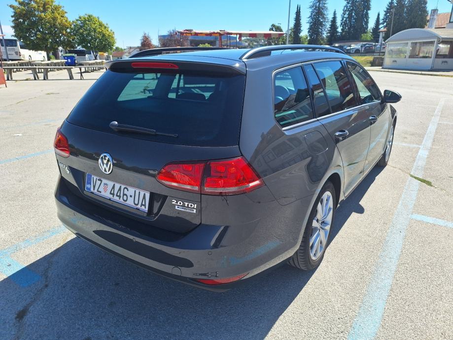 VW Golf 7 Variant 110 Kw Automatik, fotografija 12