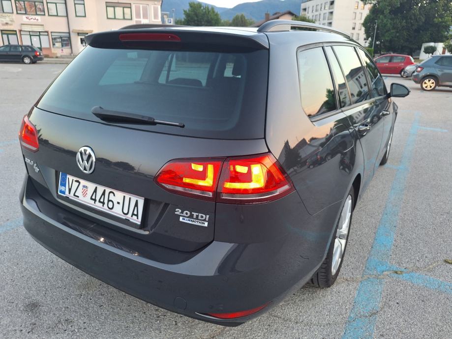 VW Golf 7 Variant 110 Kw Automatik, fotografija 6
