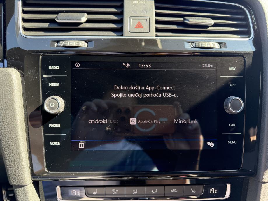 VW Golf 7.5 1,5 TSI 150KS DSG 3xR-LINE MATRIX VIRTUAL DYNAUDIO ACC, fotografija 20