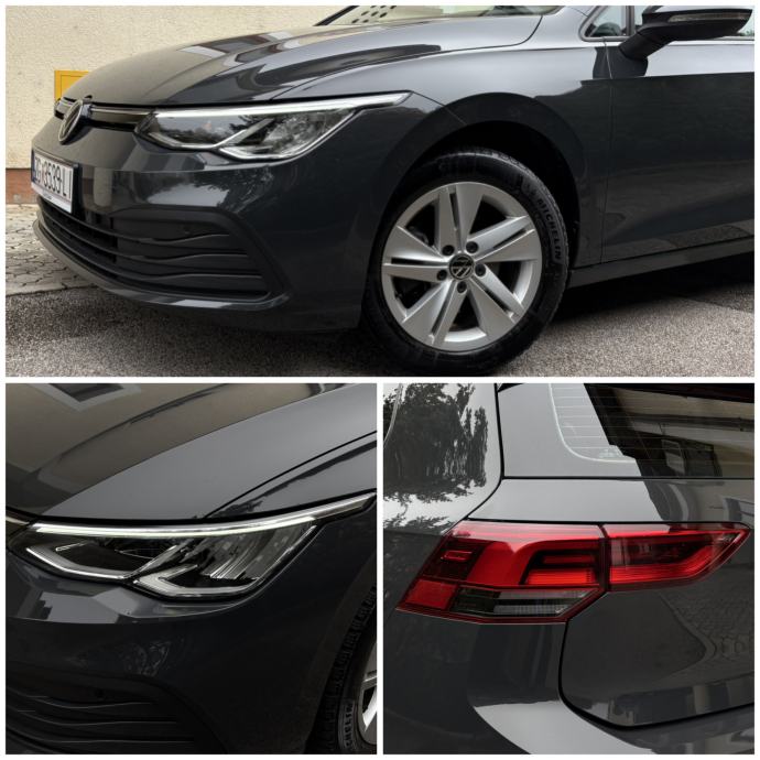 VW GOLF 8 2.0 TDI, 2023. GOD., LED, NAVI, ACC, REG, SERVISNA, fotografija 15