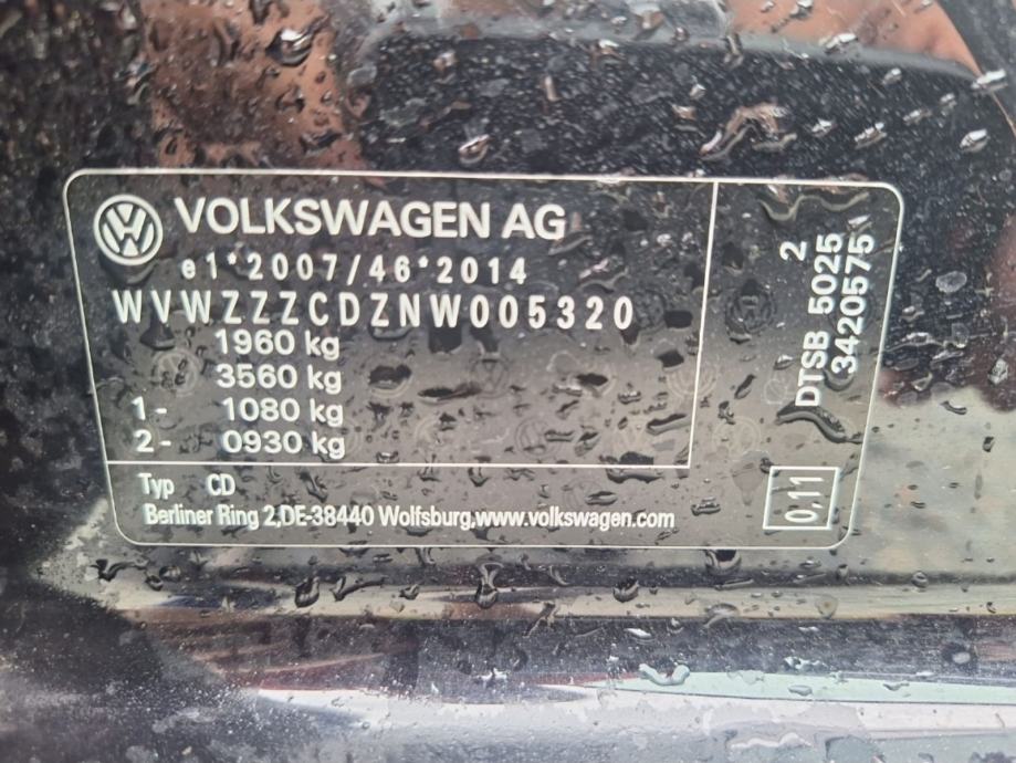 VW Golf 8 2,0 TDI aut. od prvog vlasnika navi cijena do reg 85000km, fotografija 20