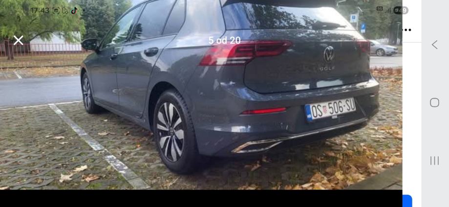 VW Golf 8 2,0 TDI automatik, fotografija 3