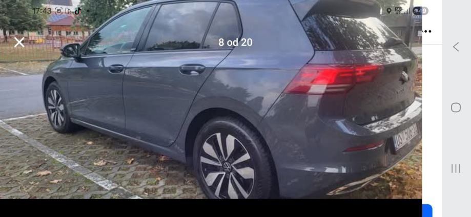 VW Golf 8 2,0 TDI automatik, fotografija 8