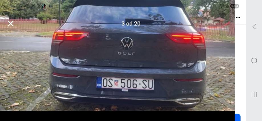 VW Golf 8 2,0 TDI automatik, fotografija 5