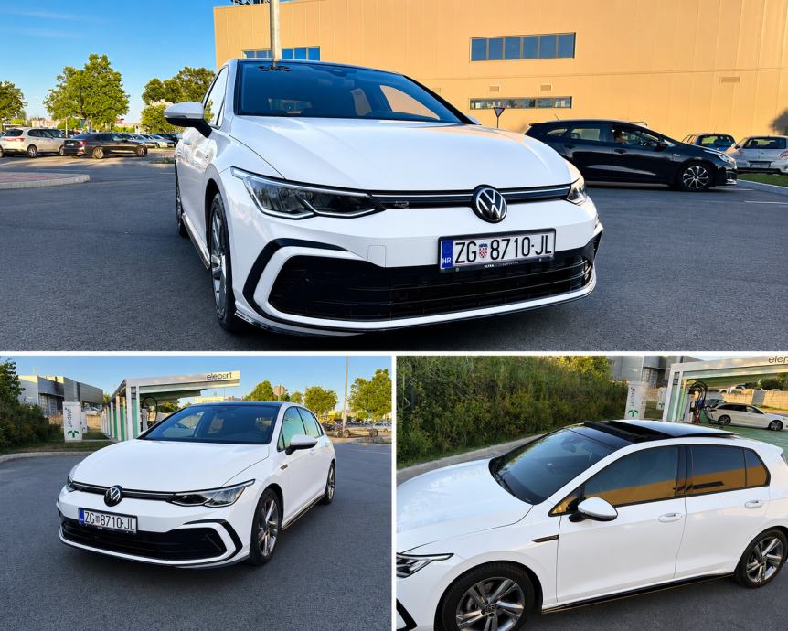 VW GOLF 8 2.0 TDI DSG R-Line kao nov, 1. vlasnik, panorama, garancija, fotografija 8