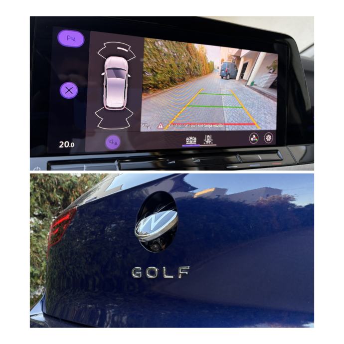 VW GOLF 8 2.0 TDI, LED, KAMERA, NAVI, ACC, REG 1 GOD, R17, SERVISNA, fotografija 16