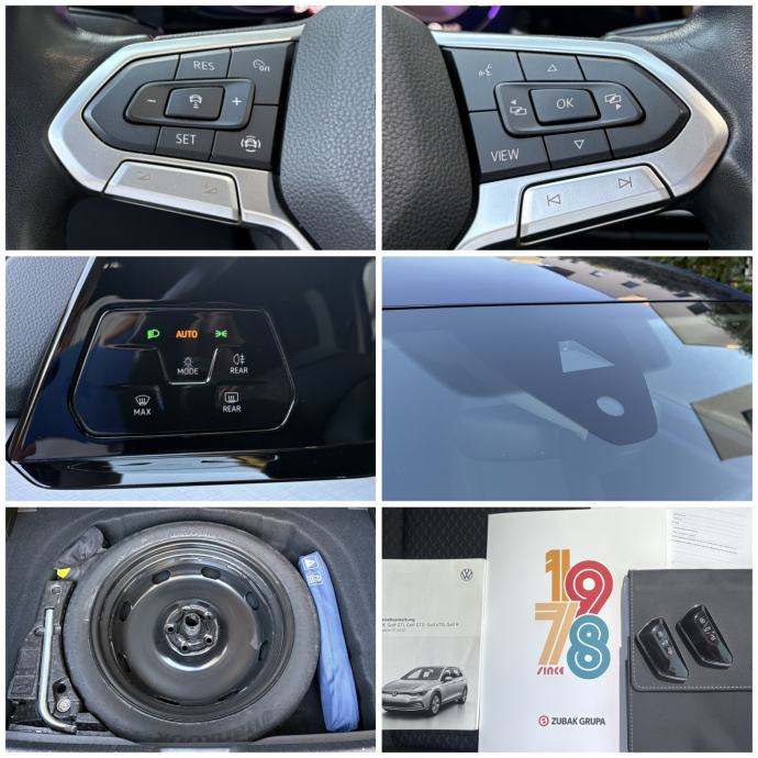 VW GOLF 8 2.0 TDI, LED, KAMERA, NAVI, ACC, REG 1 GOD, R17, SERVISNA, fotografija 20