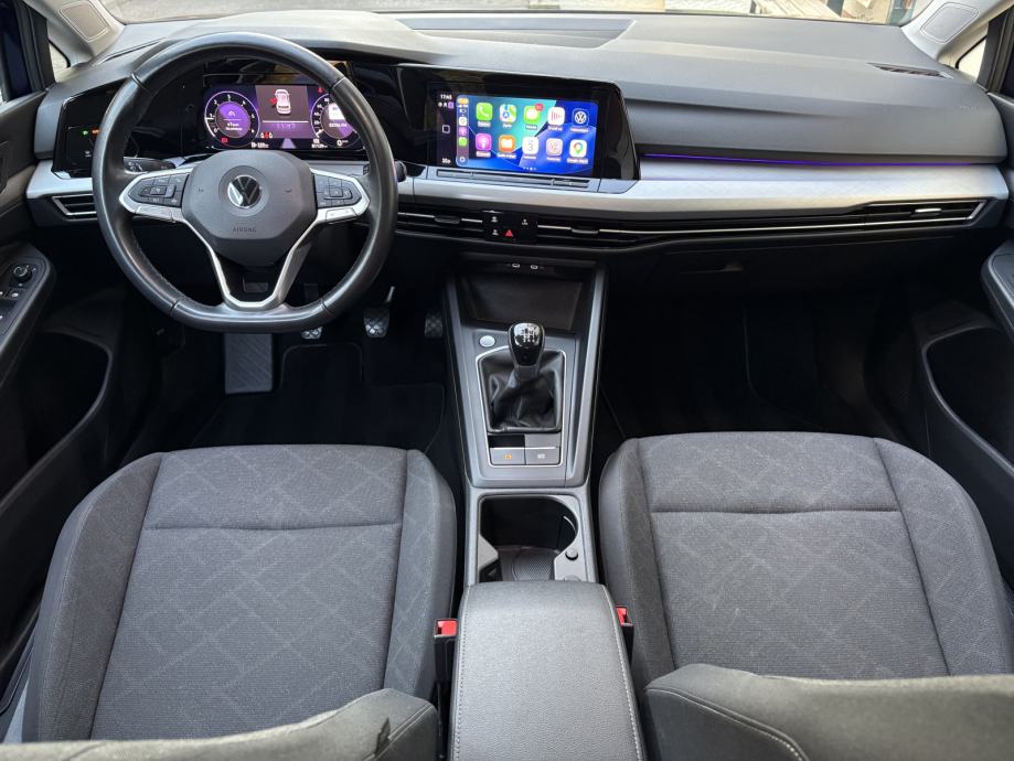 VW GOLF 8 2.0 TDI, LED, KAMERA, NAVI, ACC, REG 1 GOD, R17, SERVISNA, fotografija 10