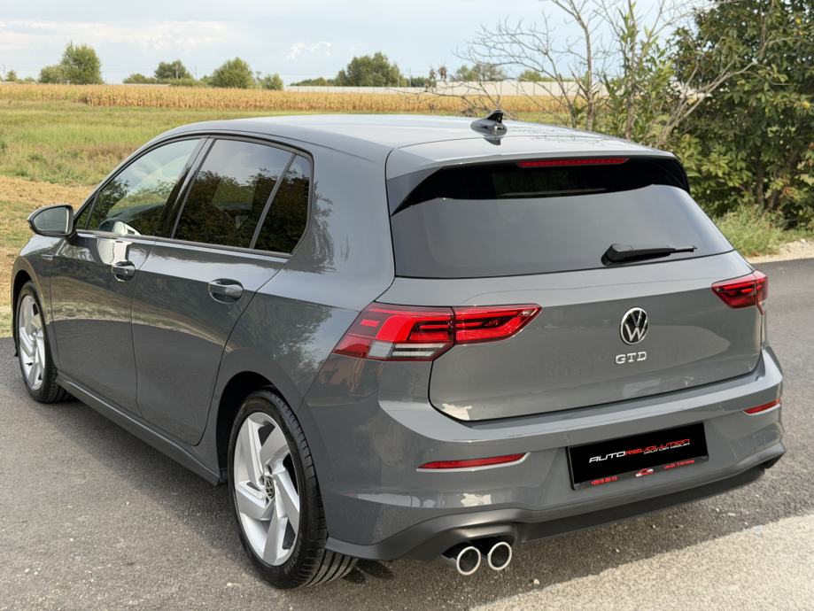 VW Golf 8 2,0 TDI GTD DSG-LED*VIRTUAL*NAVI*AMBI*CAM*LEASING BEZ UČEŠĆA, pogled izvana - slika 4