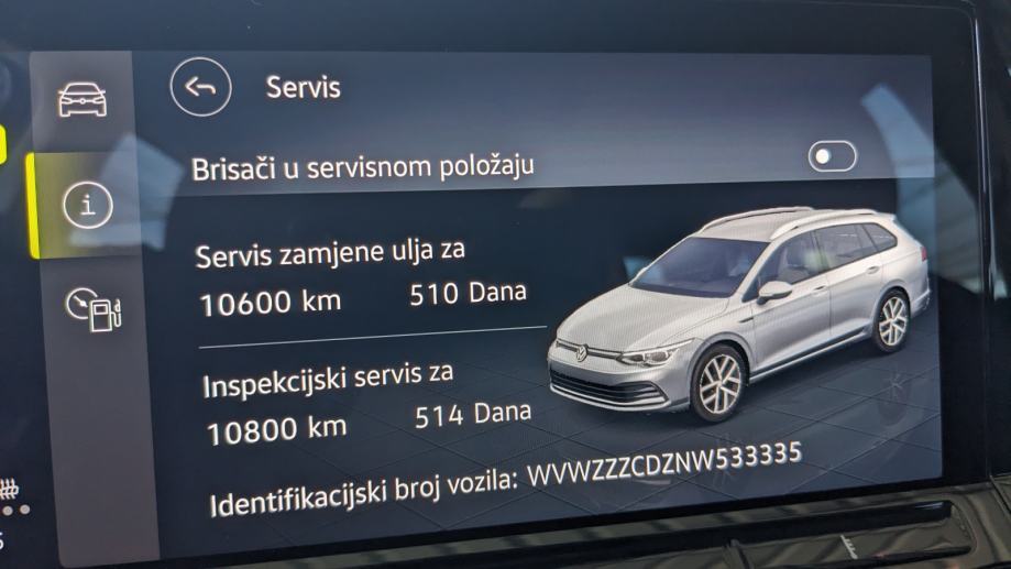 VW GOLF 8 VARIANT 2.0 TDI LIFE, fotografija 15