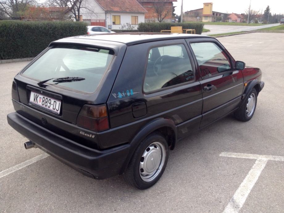 VW GOLF II 1.6 BENZIN PASADENA, REG 5/2015, SERVO VOLAN, 1992 god.