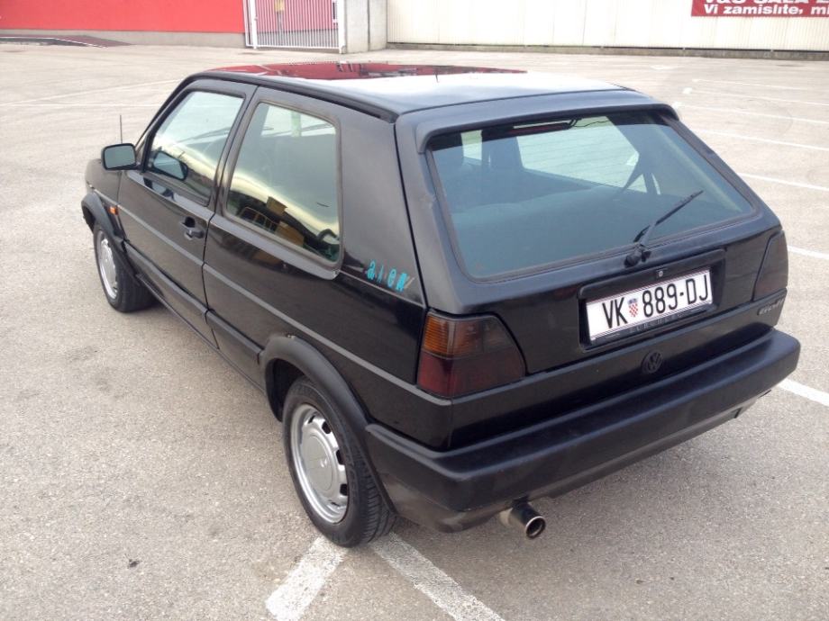 VW GOLF II 1.6 BENZIN PASADENA, REG 5/2015, SERVO VOLAN, 1992 god.