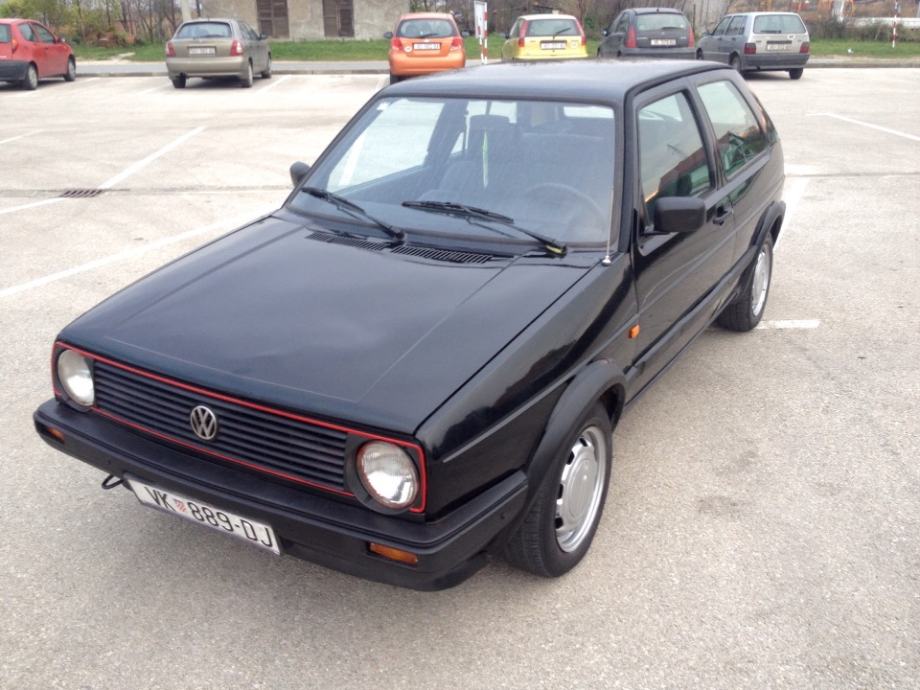 VW GOLF II 1.6 BENZIN PASADENA, REG 5/2015, SERVO VOLAN, 1992 god.