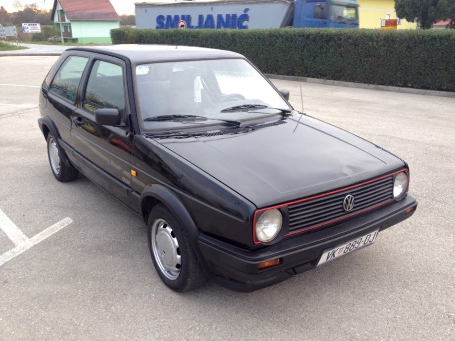 VW GOLF II 1.6 BENZIN PASADENA, REG 5/2015, SERVO VOLAN, 1992 god.