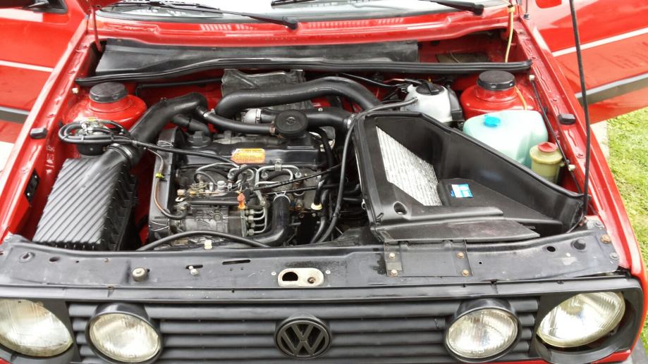 VW GOLF II 1.6 GTD SPECIAL INTERCOOLER, REG GOD. DANA, 1991 god.