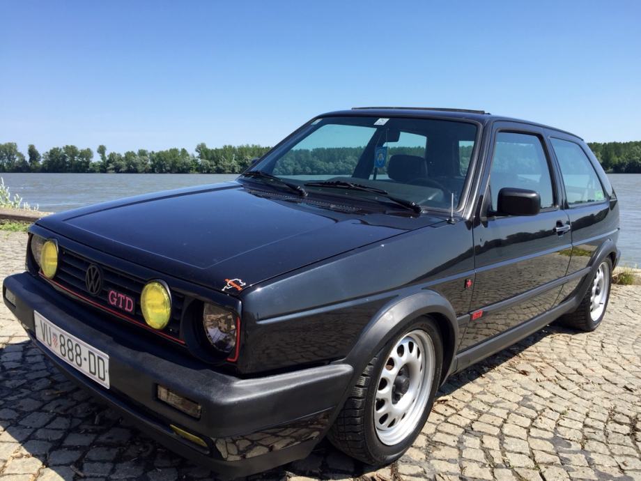 VW Golf II 1.6 GTD SPECIAL INTERCOOLER REG GOD DANA , 1991 god.