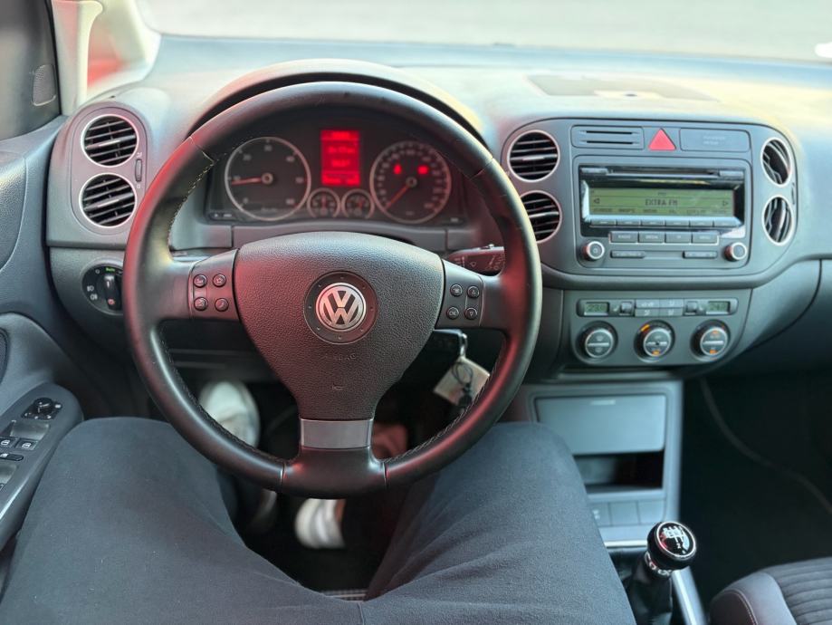 VW GOLF PLUS 1,9 TDI UNITED METALIK PLAVA BOJA KAO NOV FUL OPREMA!!!!, fotografija 10