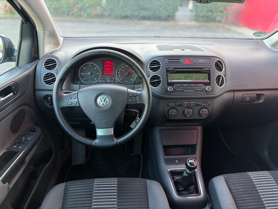 VW GOLF PLUS 1,9 TDI UNITED METALIK PLAVA BOJA KAO NOV FUL OPREMA!!!!, fotografija 9