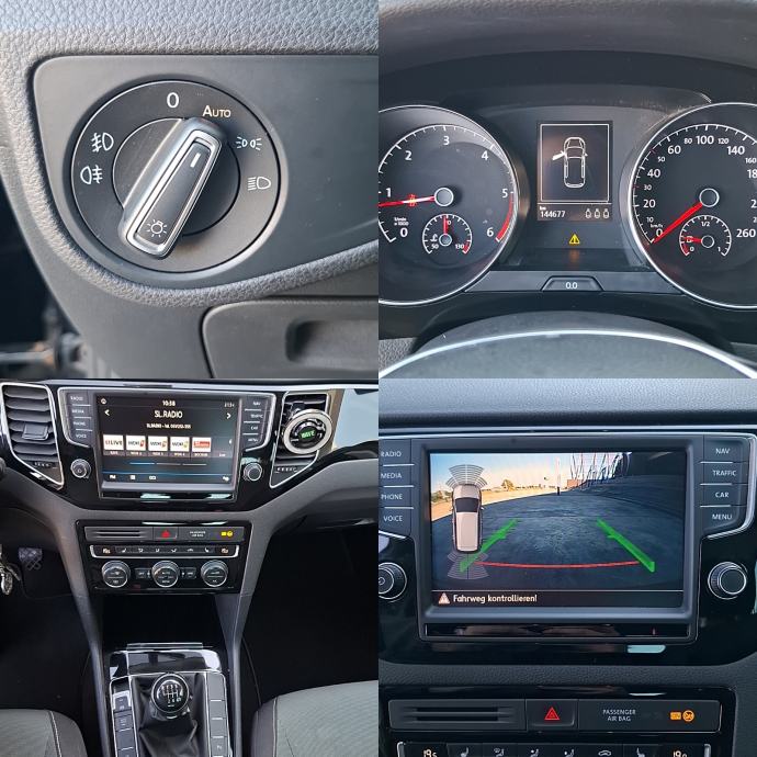 VW Golf Sportsvan 2.0 TDI /2016/Xenon/144tkm/Highline/REG;10/27, fotografija 12