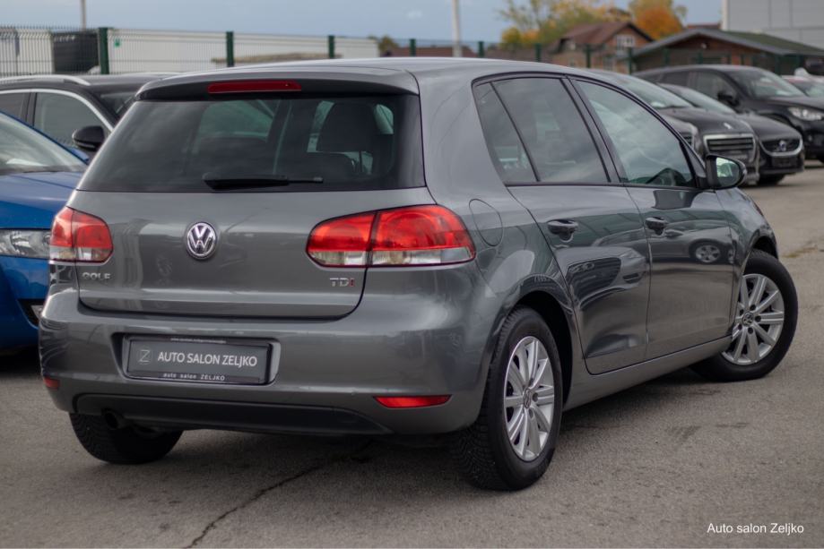 VW Golf VI 1.6 TDI automatska klima | navigacija | alu | registriran, fotografija 2