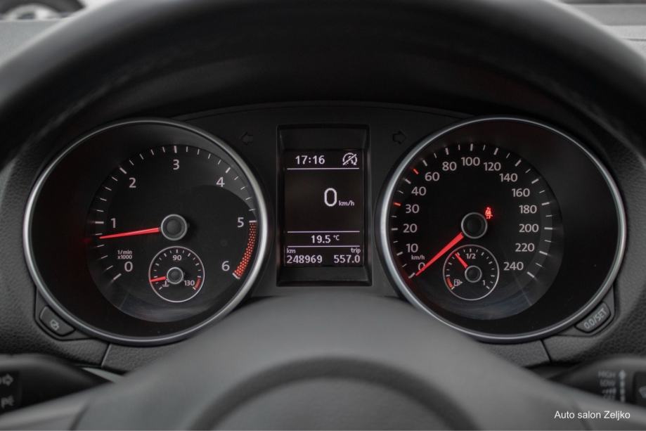VW Golf VI 1.6 TDI automatska klima | navigacija | alu | registriran, fotografija 13