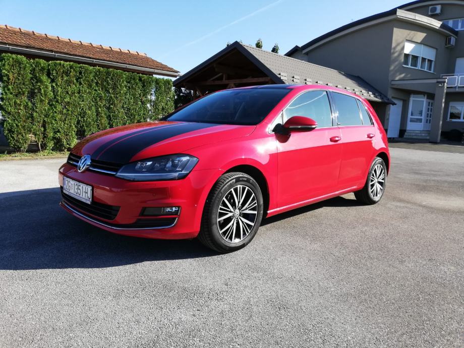 Vw Golf 7 1.6 Tdi 110 Ps VW Golf VII 1,6 TDI Allstar, 2016 god.
