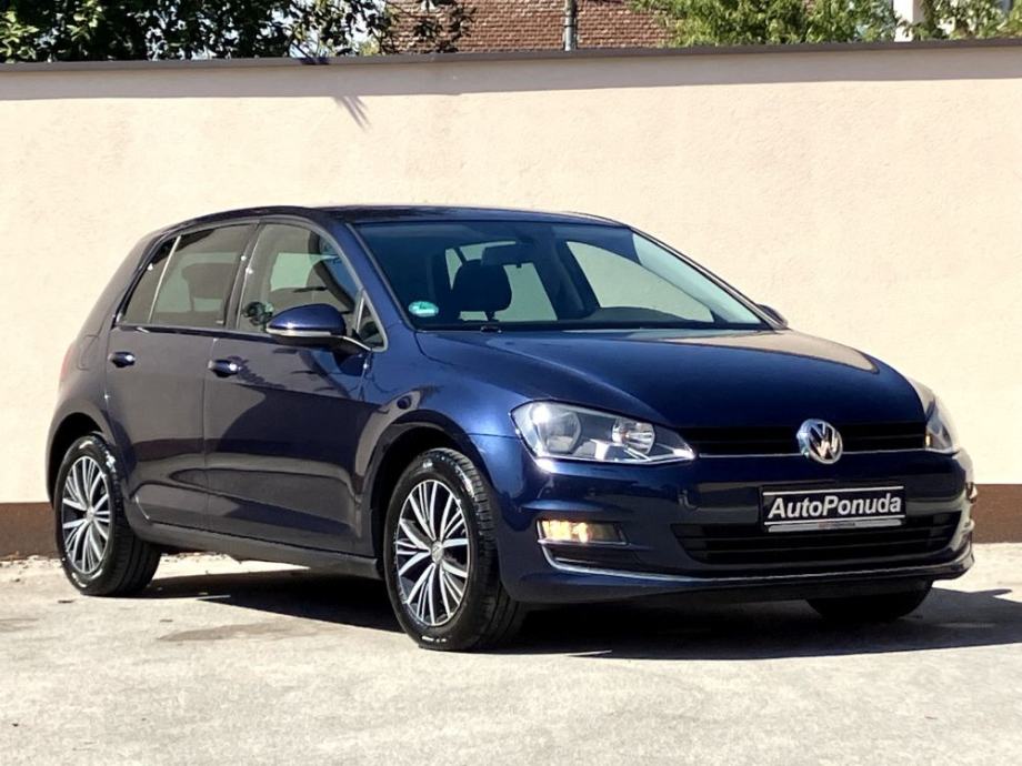 VW GOLF VII 1.6TDI ALLSTAR, 2017, VEL.SERVIS, BESPRIJEKORAN, fotografija 3