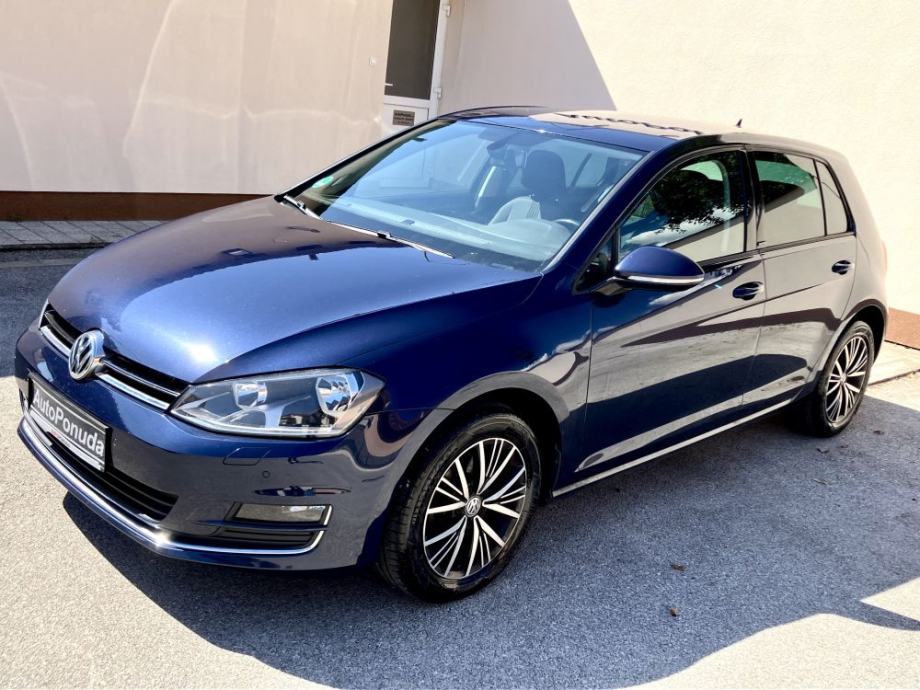 VW GOLF VII 1.6TDI ALLSTAR, 2017, VEL.SERVIS, BESPRIJEKORAN, fotografija 10