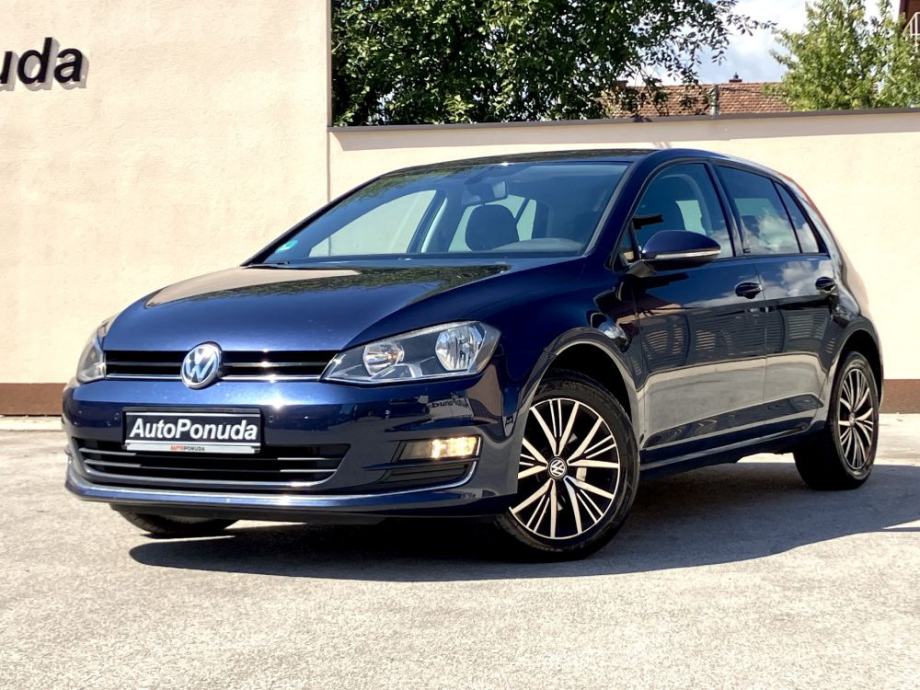 VW GOLF VII 1.6TDI ALLSTAR, 2017, VEL.SERVIS, BESPRIJEKORAN, fotografija 4